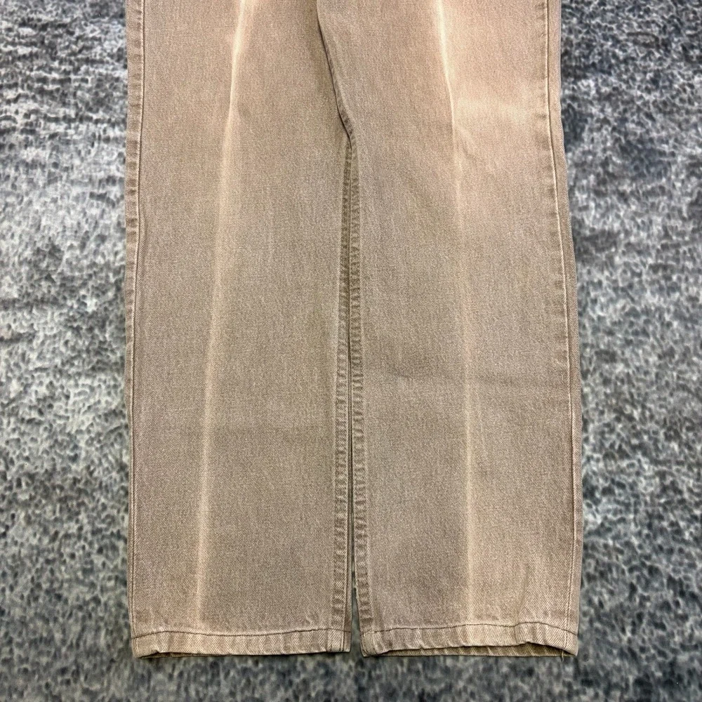 VTG Levi's 517 Orange Tab Jeans Mens 32x29 Brown Faded Bootcut Western 80s 90s